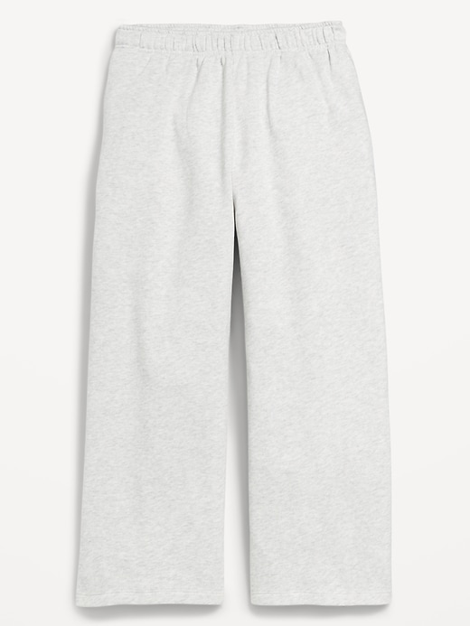 Image number 4 showing, Baggy Fleece Straight-Leg Sweatpants for Girls