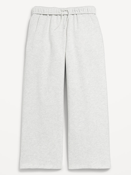Image number 5 showing, Baggy Fleece Straight-Leg Sweatpants for Girls