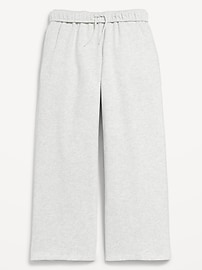 Image number 5 showing, Baggy Fleece Straight-Leg Sweatpants for Girls