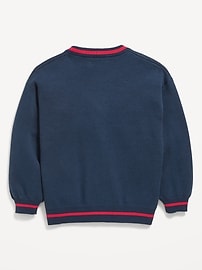 Image number 3 showing, Slouchy Long-Sleeve Cardigan Sweater for Girls