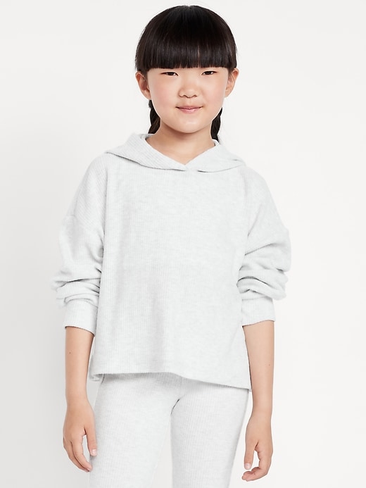 Image number 1 showing, CozePlush Pullover Hoodie for Girls
