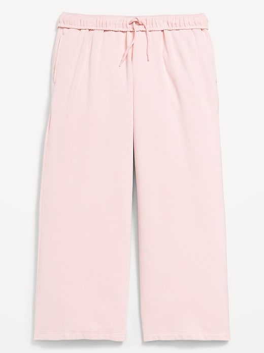 Image number 4 showing, Baggy Fleece Straight-Leg Sweatpants for Girls