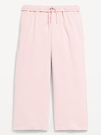 Image number 4 showing, Baggy Fleece Straight-Leg Sweatpants for Girls