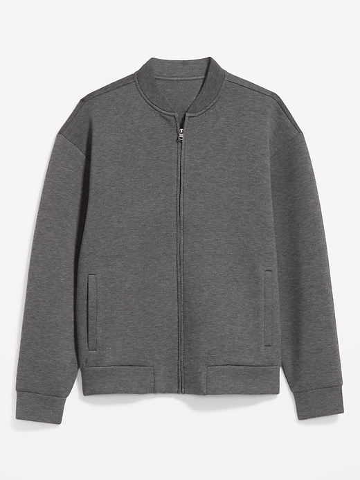 Image number 4 showing, Bounce Fleece Oversized Bomber Jacket