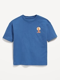 Image number 2 showing, Oversized Short-Sleeve Graphic T-Shirt for Boys