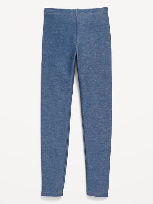 Image number 1 showing, French-Terry Leggings for Girls
