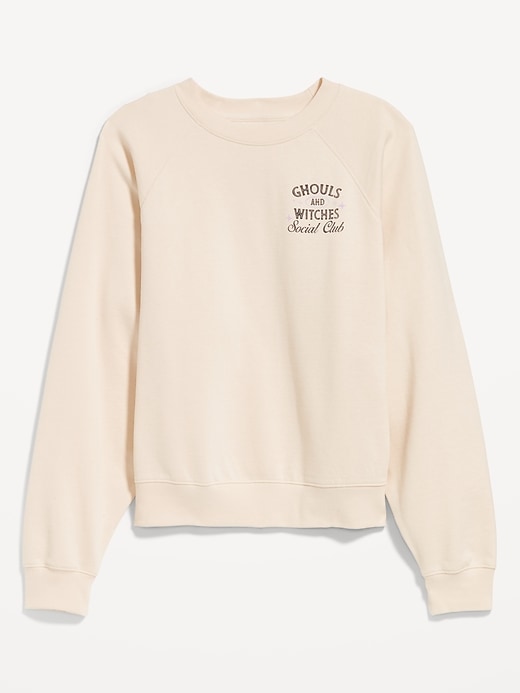 Image number 4 showing, SoComfy Oversized Graphic Raglan Sweatshirt
