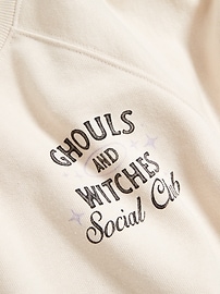 Image number 5 showing, SoComfy Oversized Graphic Raglan Sweatshirt