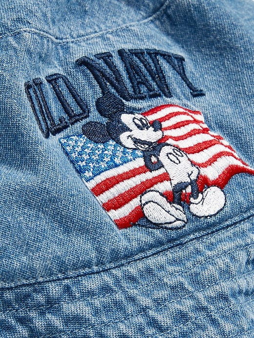 Old Navy x Disney© Mickey Mouse Flag Logo-Graphic Bucket Hat  display picture 1