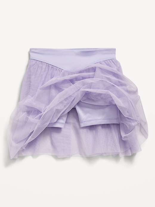 Image number 3 showing, High-Waisted Tutu Performance Skort for Toddler Girls