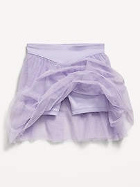 Image number 3 showing, High-Waisted Tutu Performance Skort for Toddler Girls