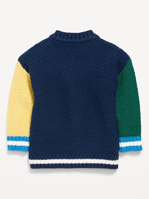 Image number 2 showing, Color-Block Cardigan Sweater for Baby