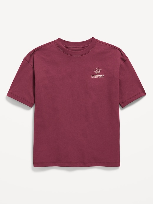 Oversized Short-Sleeve Graphic T-Shirt for Boys