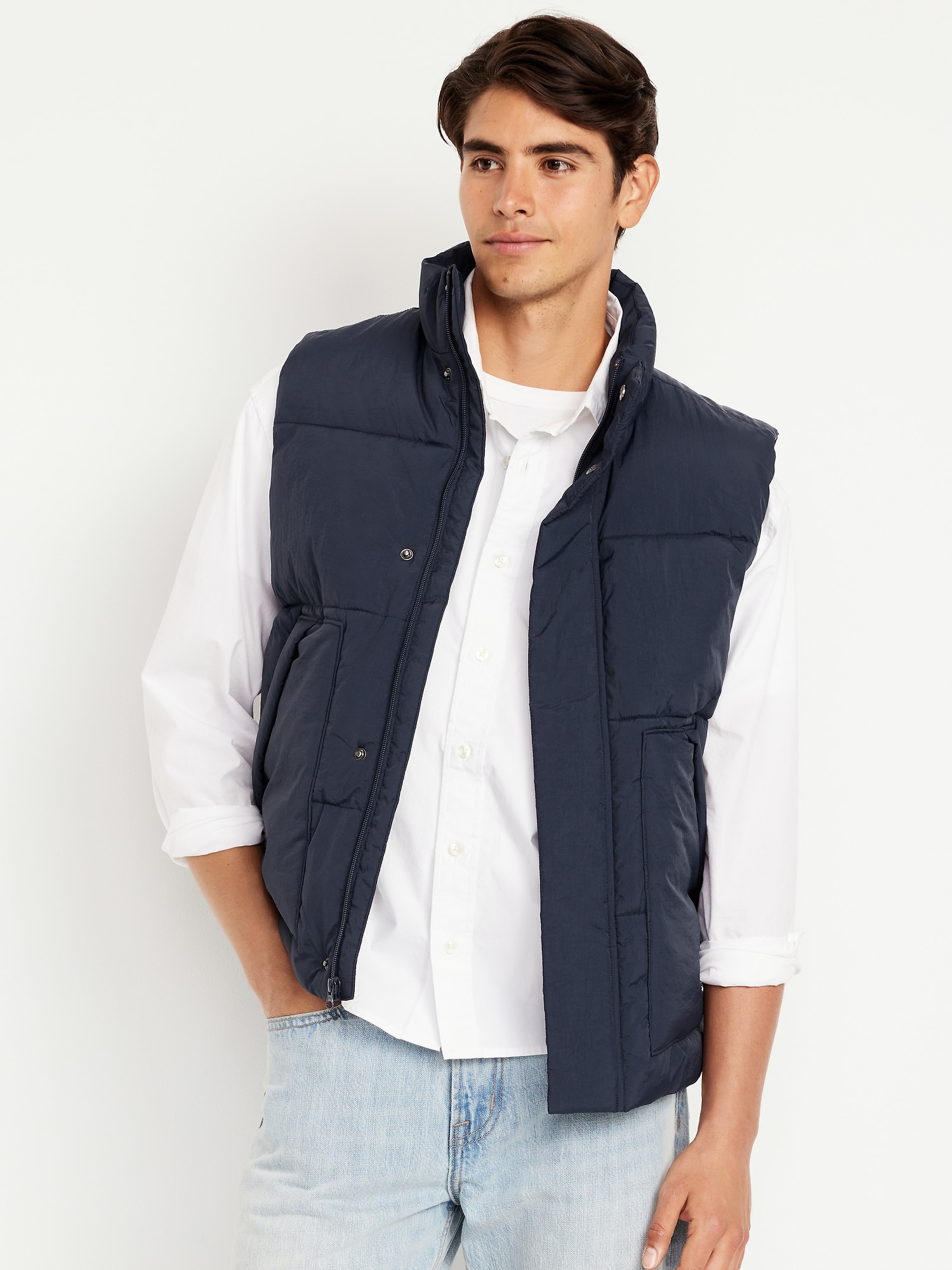 Frost-Free Water-Resistant Puffer Vest