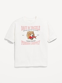 Image number 2 showing, Oversized Short-Sleeve Graphic T-Shirt for Boys