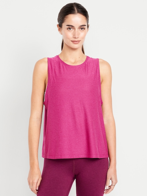 CloudMotion Tank Top - Magenta Lacquer