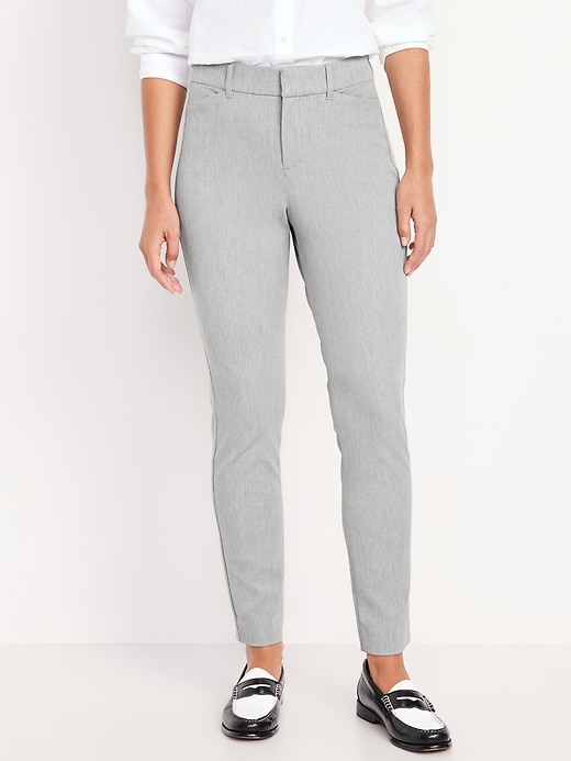 Image number 2 showing, High-Waisted Pixie Skinny Ankle Pants