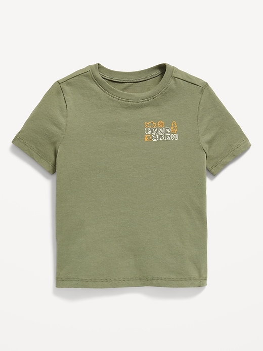 Image number 1 showing, Unisex Short-Sleeve Graphic T-Shirt for Toddler