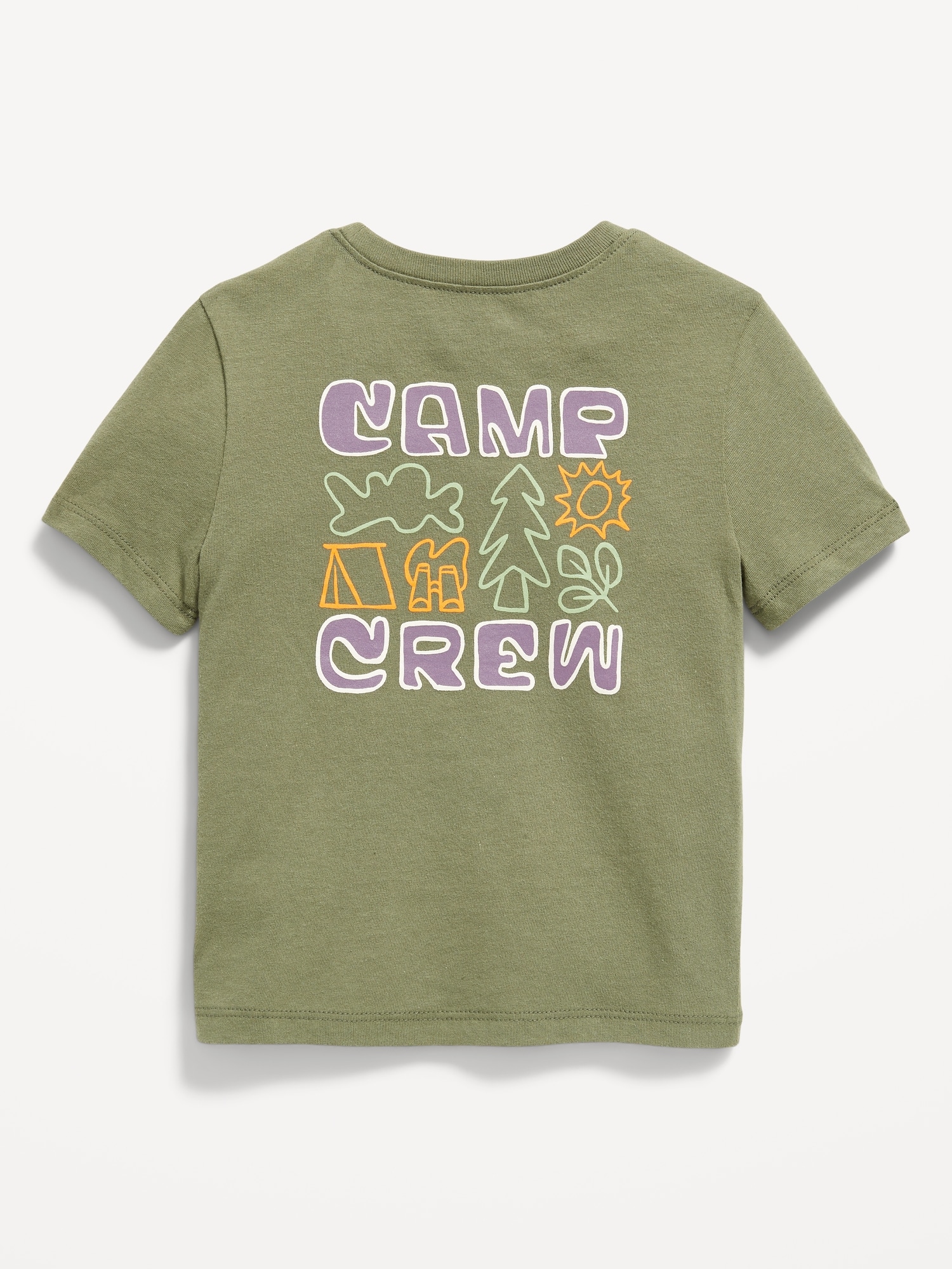 Unisex Short-Sleeve Graphic T-Shirt for Toddler