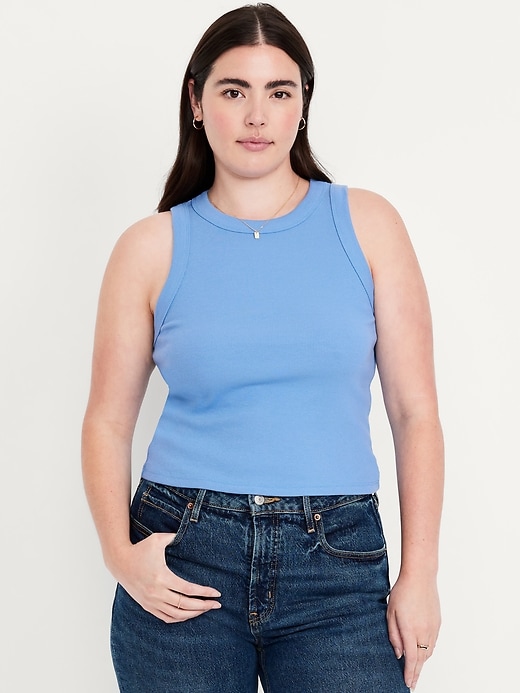 Image number 4 showing, Snug Crop Tank Top