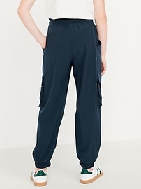 Image number 2 showing, High-Waisted StretchTech Performance Joggers for Girls