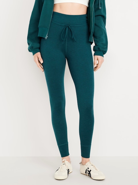 Extra High-Waisted CloudComfy Jogger Leggings - Jet Stream