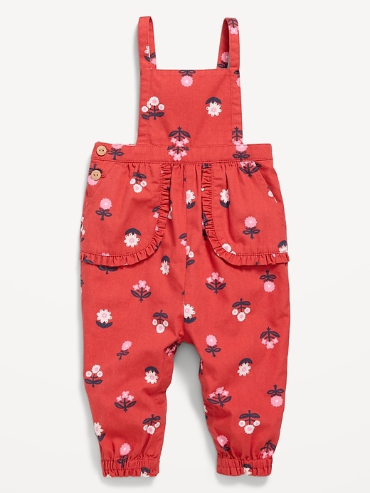 Image number 1 showing, Printed Sleeveless Jumpsuit for Baby