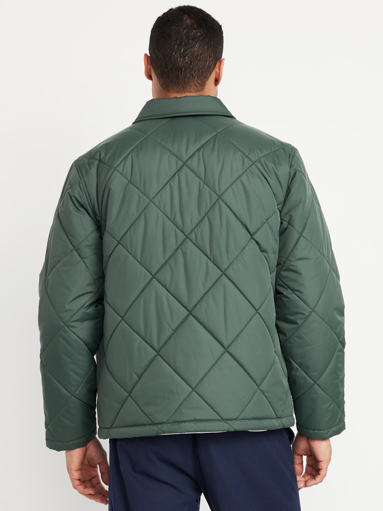 Water-Resistant Quilted Jacket