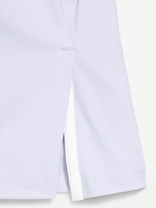 Image number 5 showing, High-Waisted PowerSoft Flare-Leg Performance Leggings for Girls