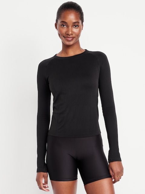 Fluid Seamless Fitted Top - Black Jack 3