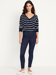 High-Waisted Pixie Skinny Ankle Pants