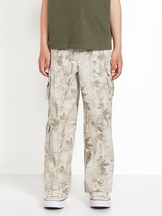 Image number 1 showing, Baggy Cargo Ripstop Pants for Boys