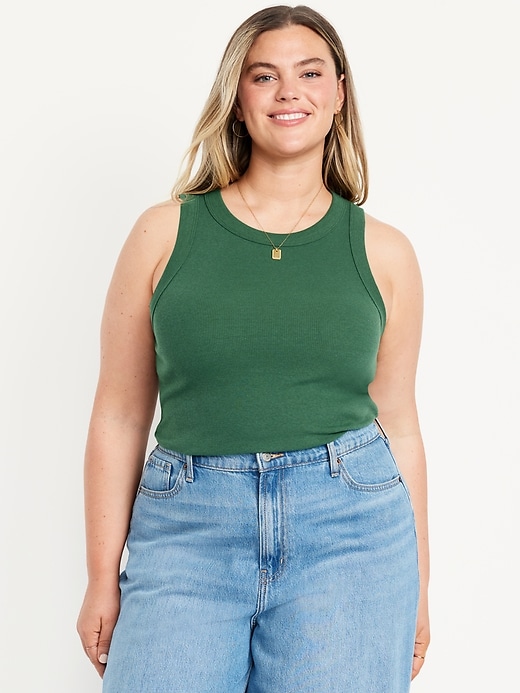 Image number 6 showing, Snug Crop Tank Top