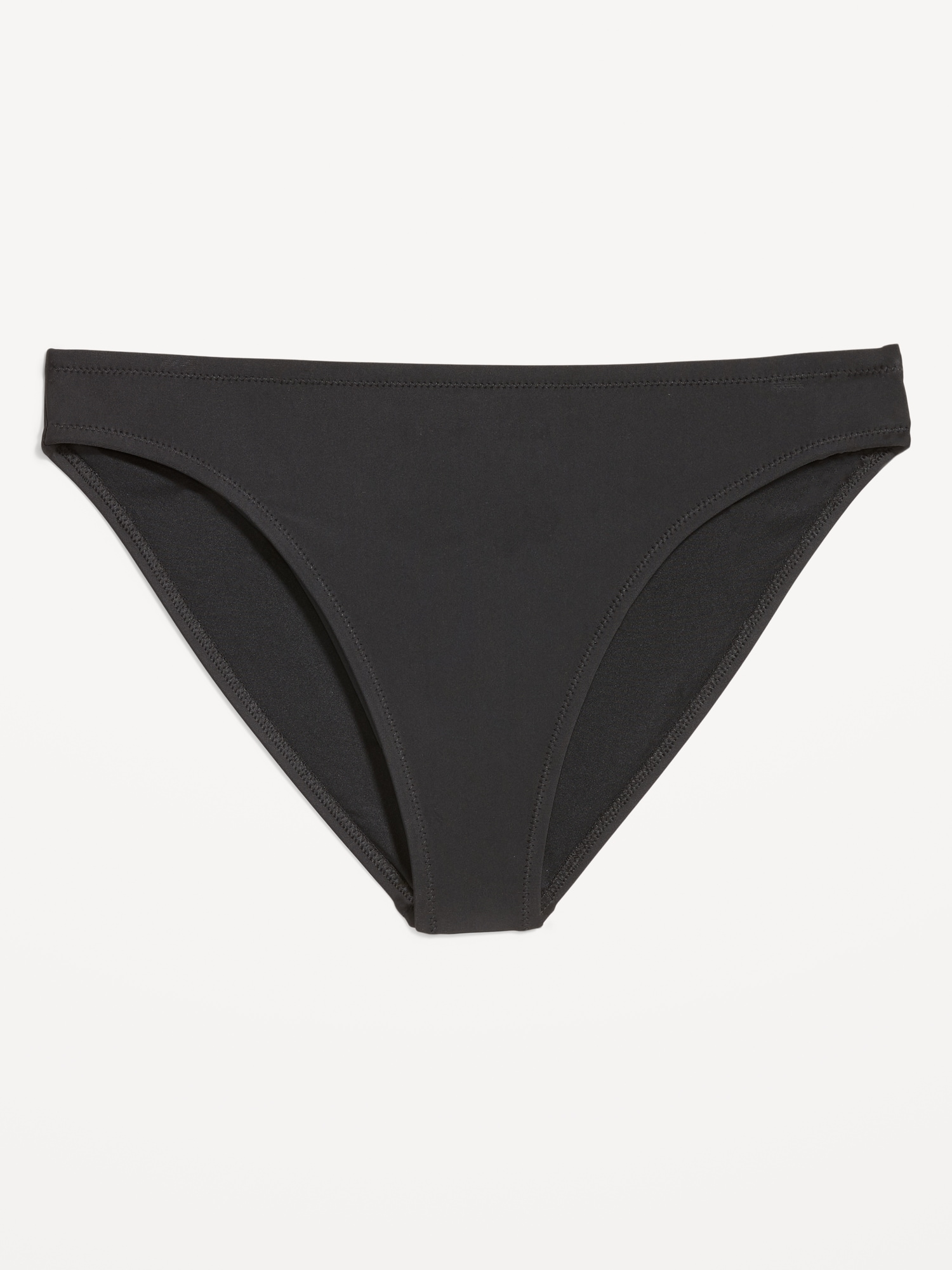 Mid-Rise Bikini Swim Bottoms
