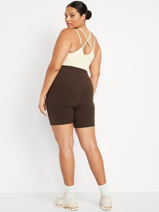 Image number 7 showing, StudioSmooth Bodysuit -- 6-inch inseam