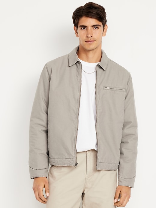 Image number 1 showing, Insulated Canvas Barn Jacket
