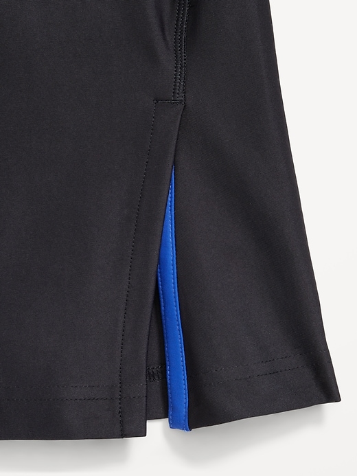 Image number 5 showing, High-Waisted PowerSoft Flare-Leg Performance Leggings for Girls