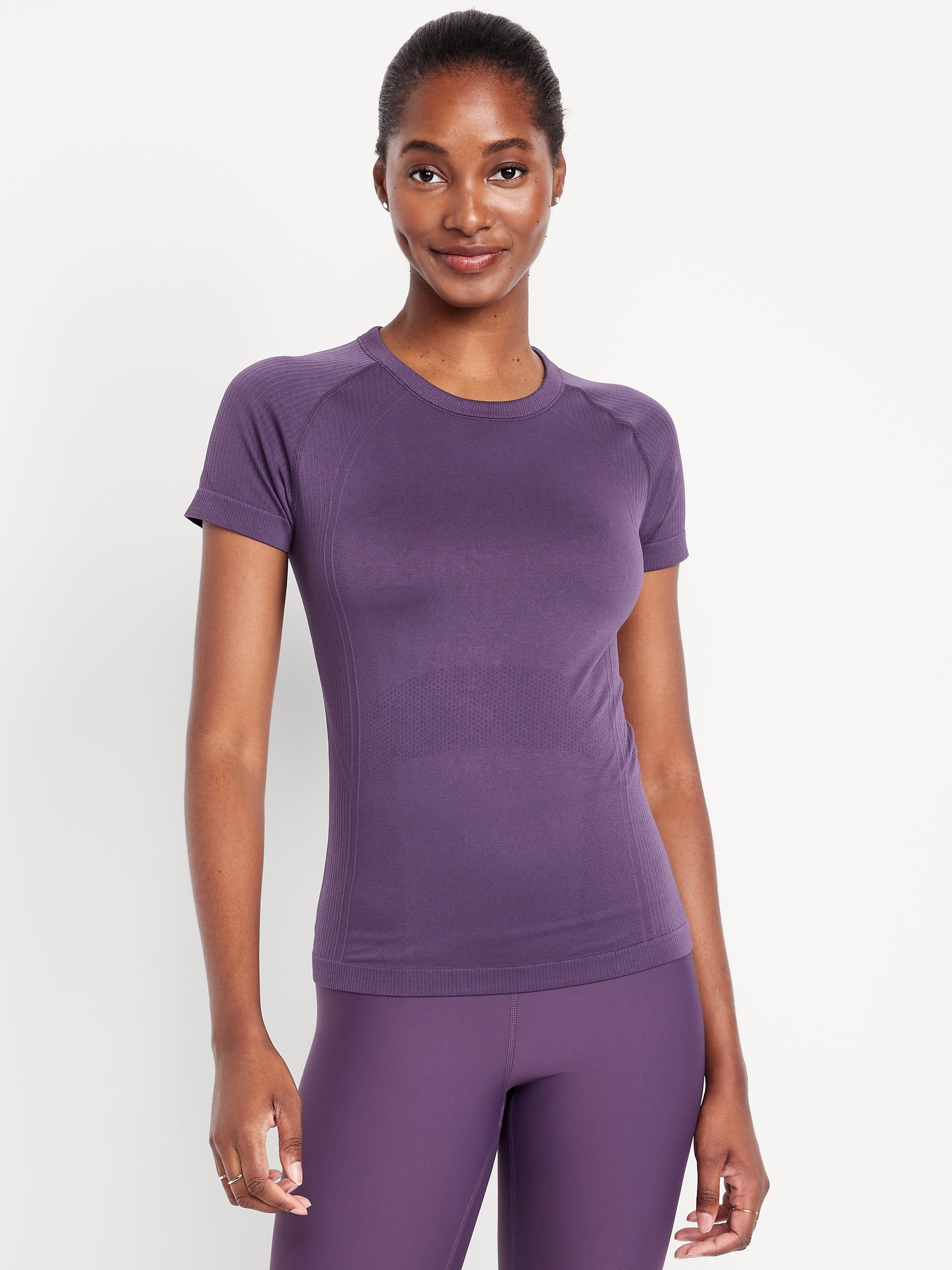 Fluid Seamless Fitted T-Shirt