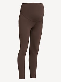 Image number 2 showing, Maternity Full Panel StudioSmooth 7/8 Leggings