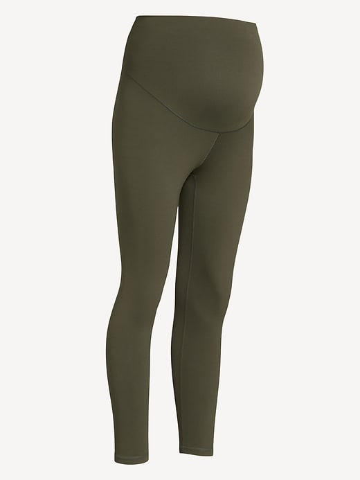 Image number 3 showing, Maternity Full Panel StudioSmooth 7/8 Leggings