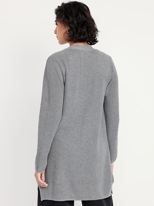 Image number 2 showing, Longline Open-Front Sweater