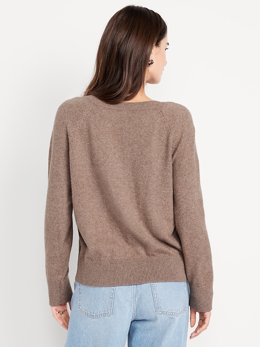 Image number 2 showing, SoSoft Loose V-Neck Sweater