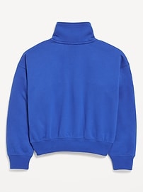 Image number 4 showing, NFL™ Buffalo Bills™ Oversized Quarter-Zip Sweatshirt for Girls