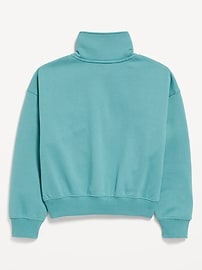 Image number 4 showing, NFL™ Philadelphia Eagles™ Oversized Quarter-Zip Sweatshirt for Girls