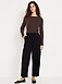 High-Waisted Barrel Ankle Pants - image 2