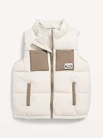 Image number 1 showing, Pocket Puffer Vest for Toddler Boys