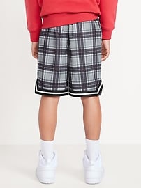 Image number 2 showing, Knee Length Mesh Basketball Shorts for Boys