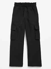 Image number 4 showing, High-Waisted Cargo Wide-Leg Performance Pants for Girls