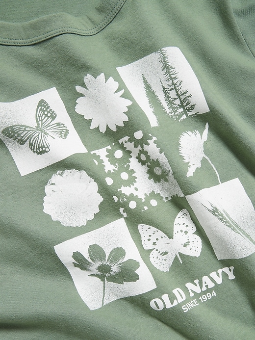 Image number 4 showing, EveryWear Crew-Neck Logo-Graphic T-Shirt