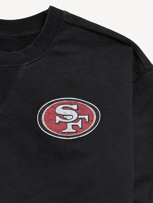 Image number 3 showing, NFL™ San Francisco 49ers™ Oversized Sweater for Boys